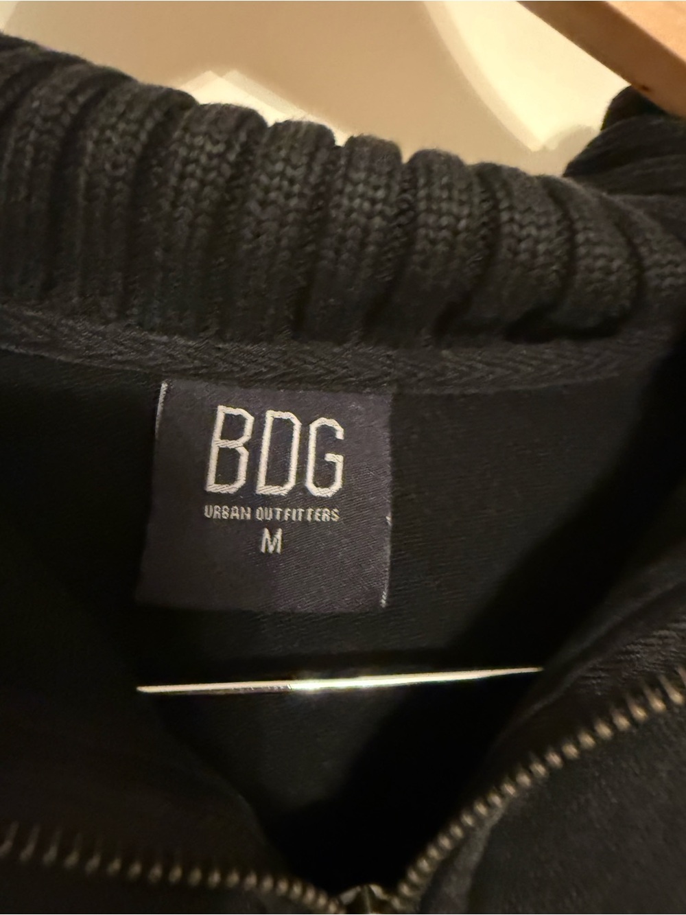 BDG - Thea Ribbed Funnel Neck Track Top 👯‍♀️ - Picture 3 of 4